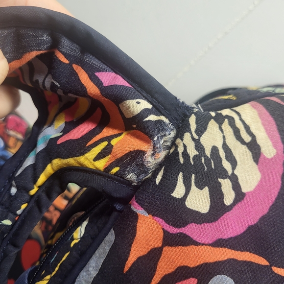 Colorful Quilted Backpack - Picture 7 of 9